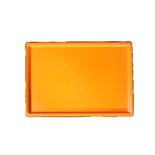 Plateau de service PVC orange « ATLAS », vintage